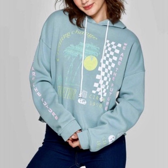 Grayson Threads NWT Cropped Pullover Sweatshirt for Women Various Sizes - Picture 15 of 16